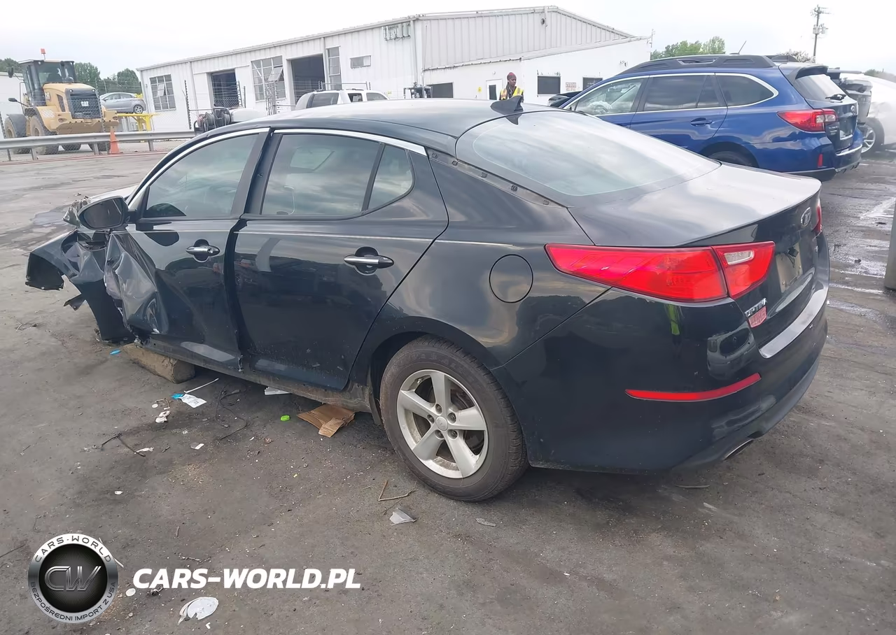 2014 Kia Optima Lx VIN:5XXGM4A75EG279067 - 3