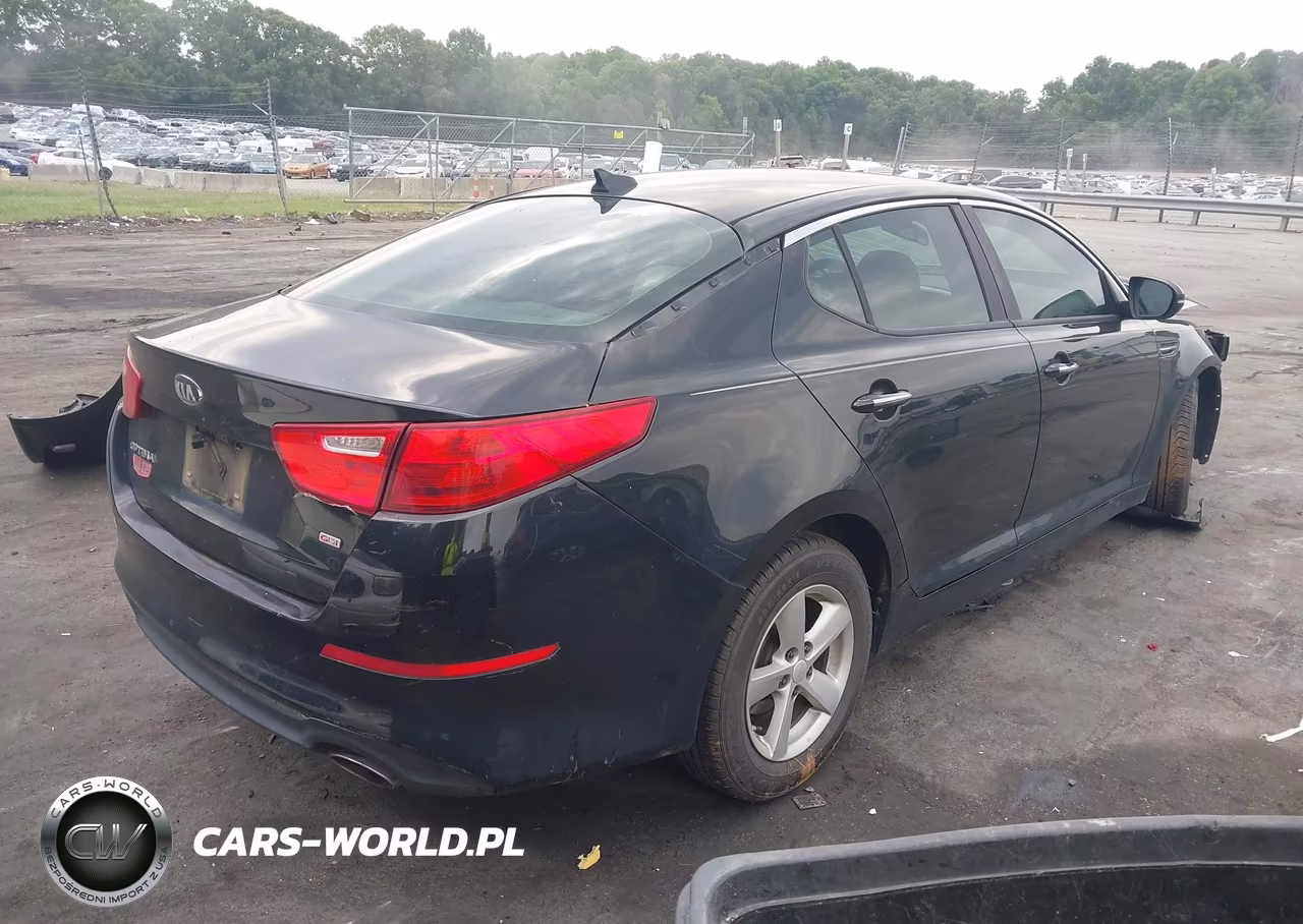 2014 Kia Optima Lx VIN:5XXGM4A75EG279067 - 4