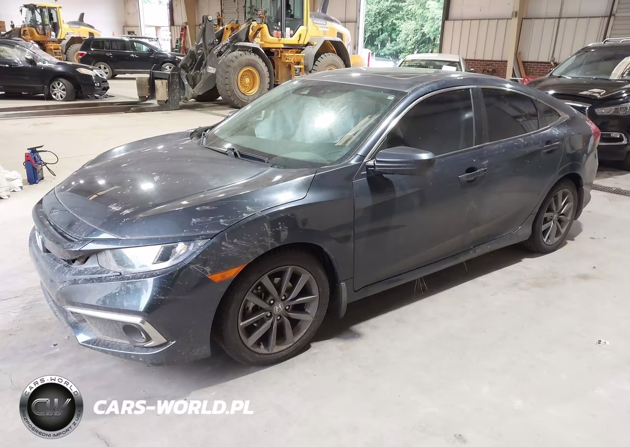 2021 Honda Civic Ex-L VIN:2HGFC1F71MH706358 - 2