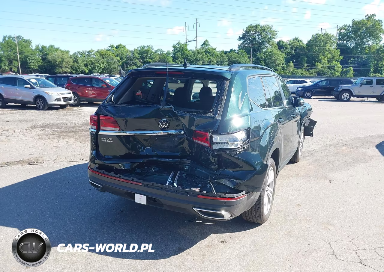 2021 Volkswagen Atlas 3.6L V6 Se W-Technology VIN:1V2KR2CA9MC580284 - 18
