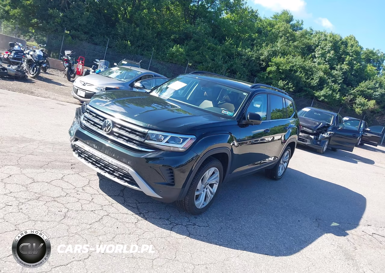 2021 Volkswagen Atlas 3.6L V6 Se W-Technology VIN:1V2KR2CA9MC580284 - 2