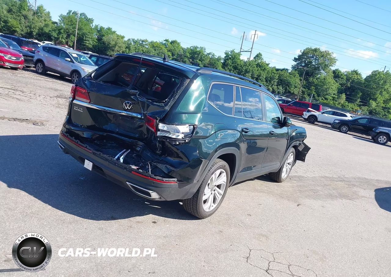 2021 Volkswagen Atlas 3.6L V6 Se W-Technology VIN:1V2KR2CA9MC580284 - 4