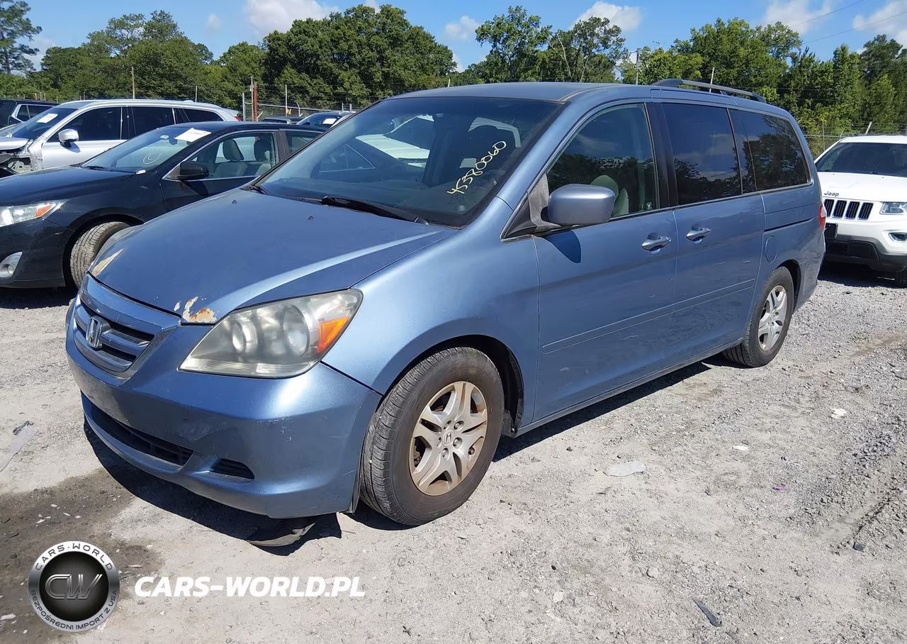 2007 Honda Odyssey Ex VIN:5FNRL38417B032684 - 2