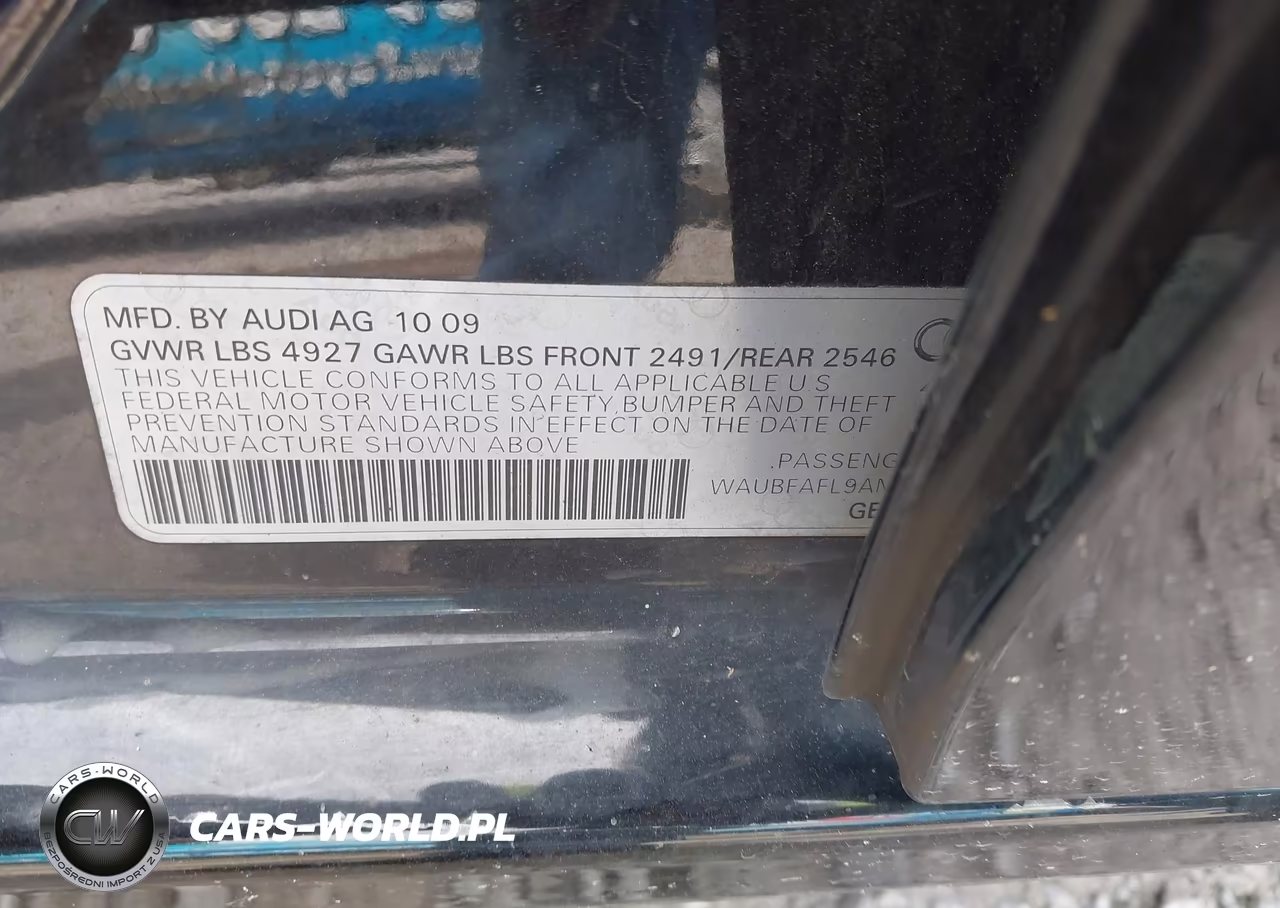 2010 Audi A4 2.0T Premium VIN:WAUBFAFL9AN029643 - 9