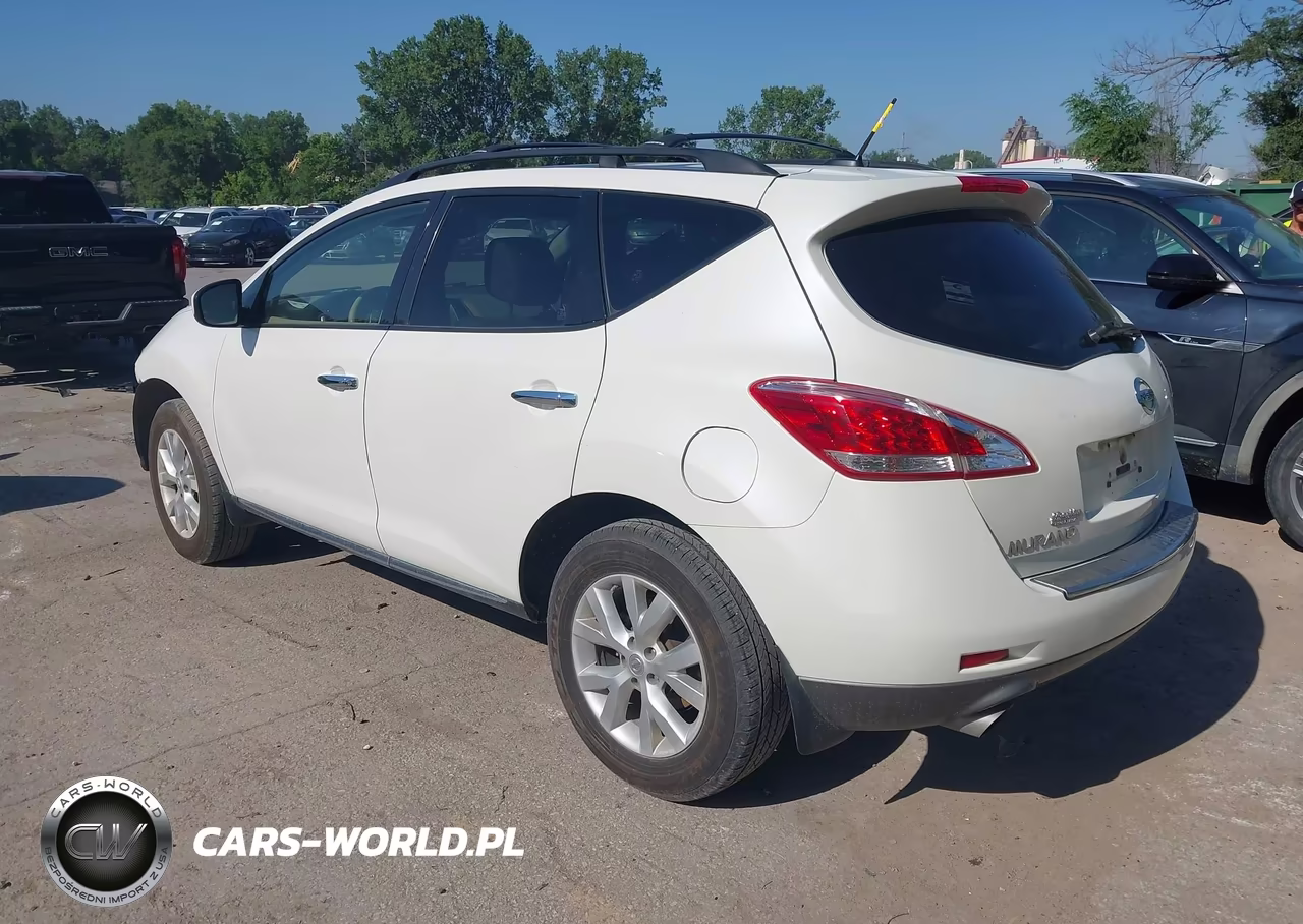 2014 Nissan Murano Sl VIN:JN8AZ1MW5EW517608 - 3