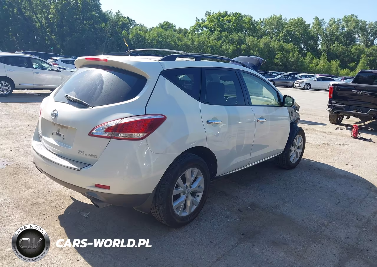 2014 Nissan Murano Sl VIN:JN8AZ1MW5EW517608 - 4