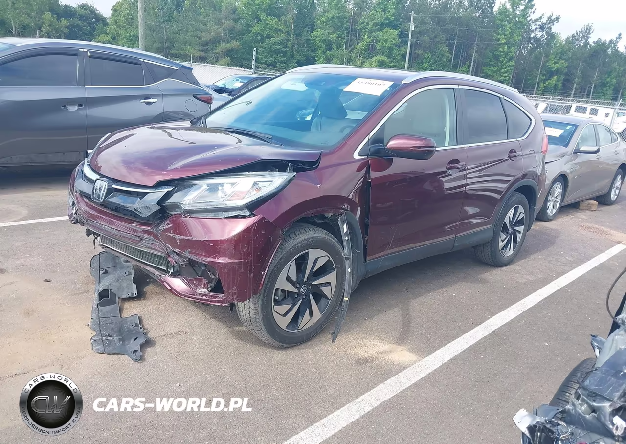 2016 Honda Cr-V Touring VIN:5J6RM3H91GL013634 - 2