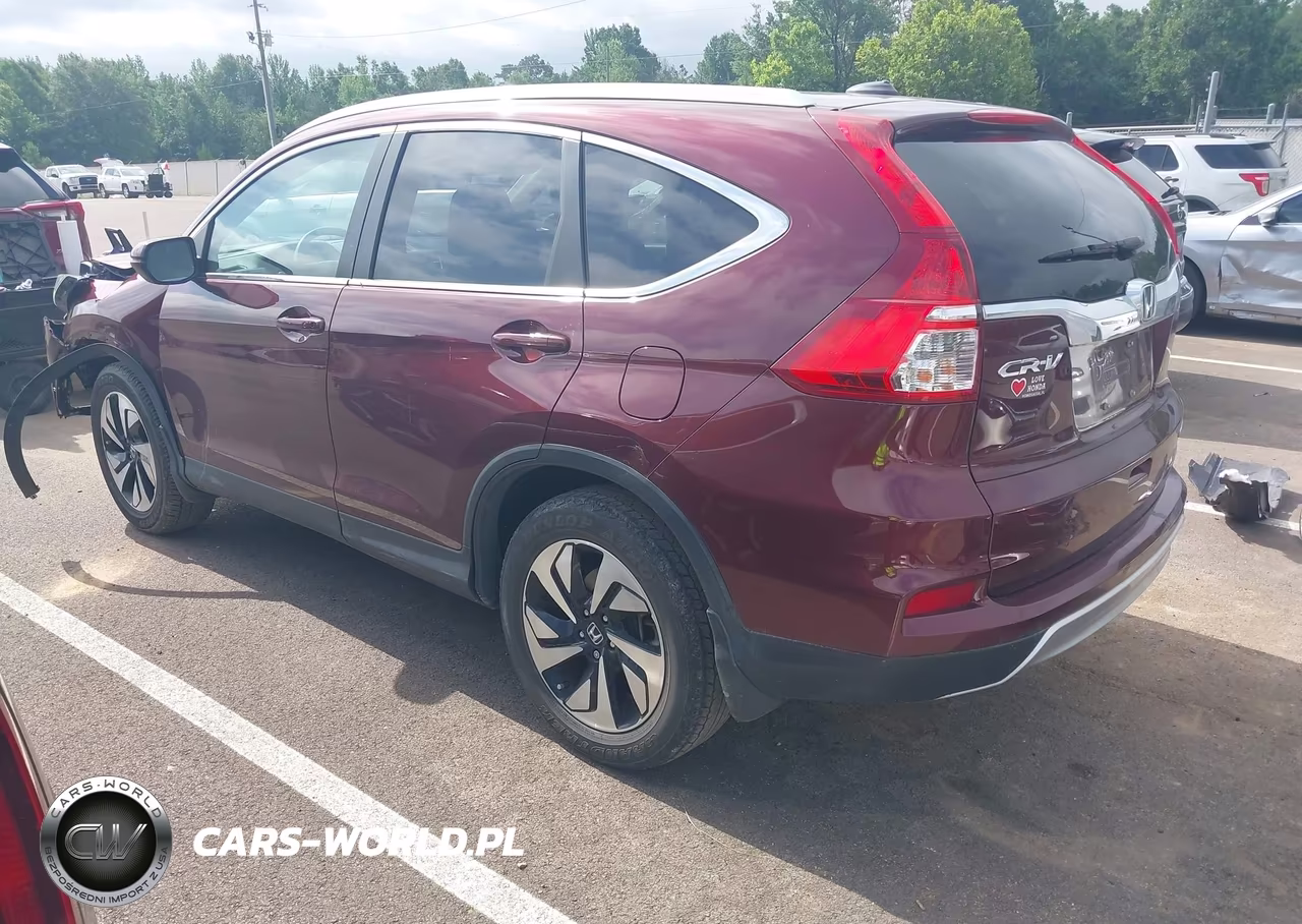 2016 Honda Cr-V Touring VIN:5J6RM3H91GL013634 - 3