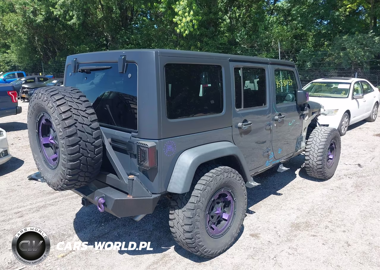 2016 Jeep Wrangler Unlimited Sport VIN:1C4BJWDG9GL314724 - 4