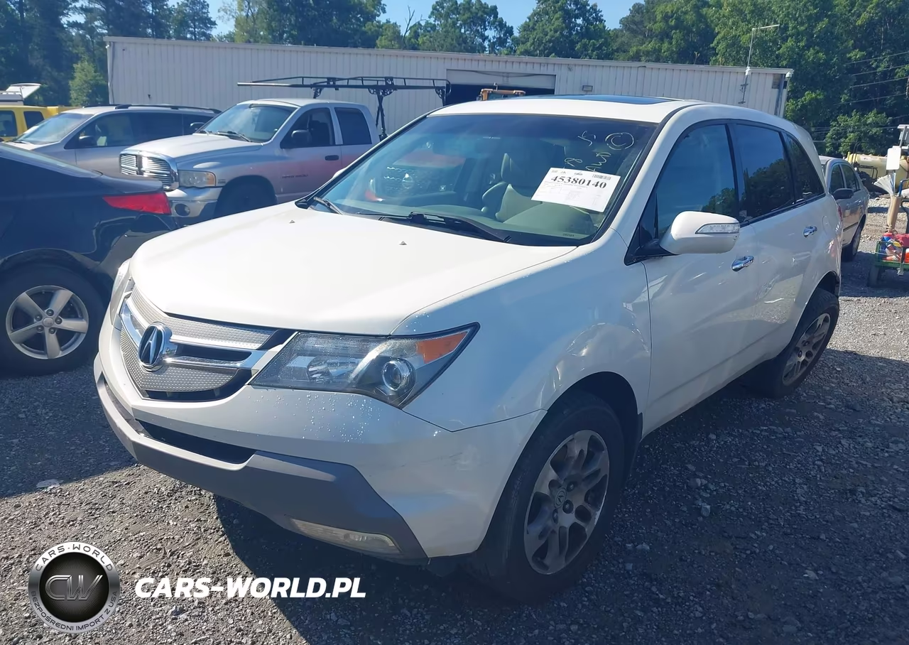 2009 Acura Mdx VIN:2HNYD282X9H530178 - 2