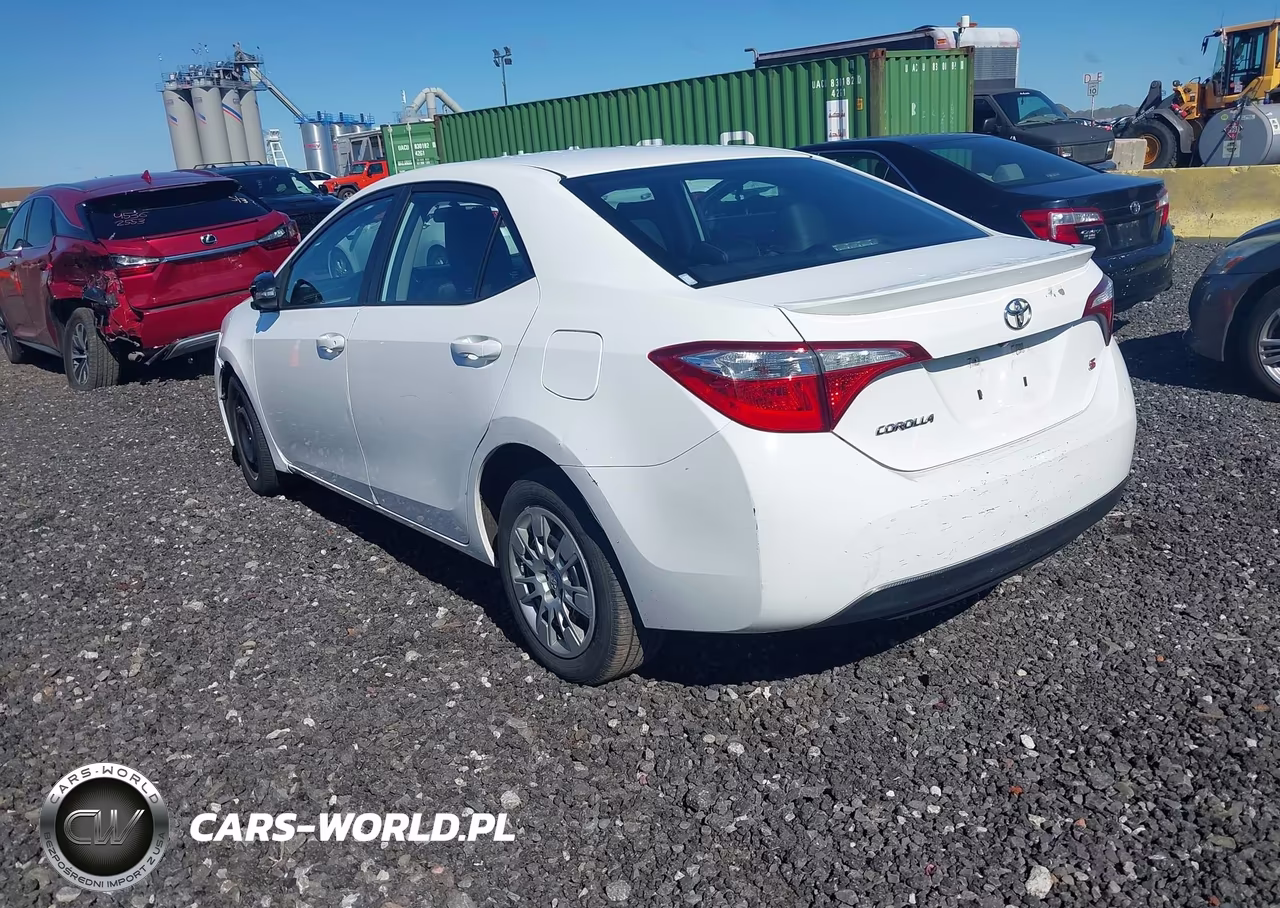 2016 Toyota Corolla S VIN:5YFBURHE3GP461288 - 3