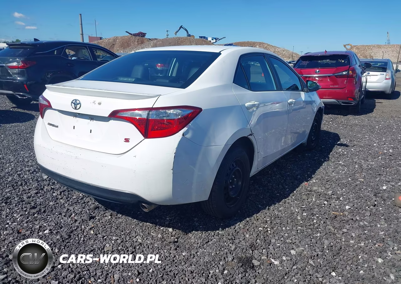 2016 Toyota Corolla S VIN:5YFBURHE3GP461288 - 4