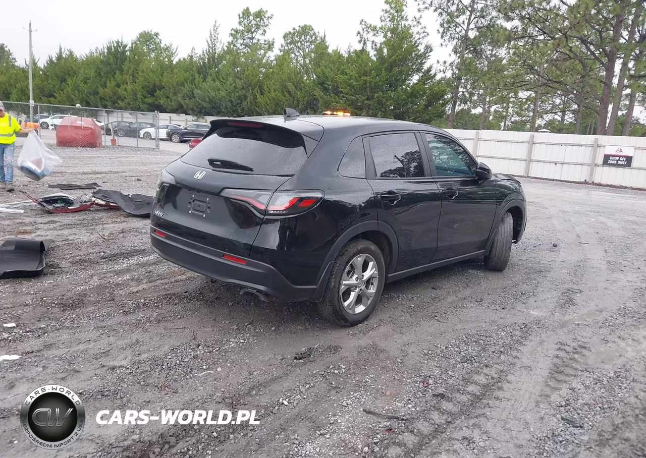 2024 Honda Hr-V 2Wd Lx VIN:3CZRZ1H30RM746714 - 4