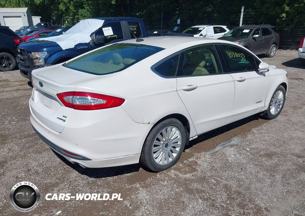 2016 Ford Fusion Hybrid Se VIN:3FA6P0LU2GR360004 - 4