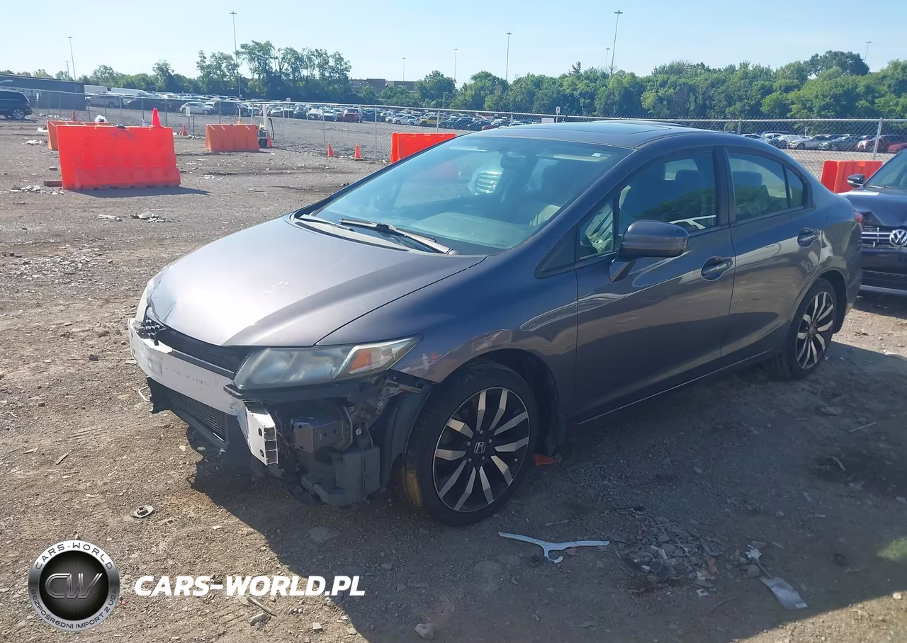 2014 Honda Civic Ex-L VIN:19XFB2F91EE053603 - 2
