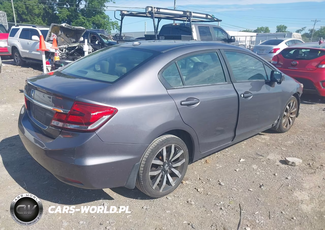 2014 Honda Civic Ex-L VIN:19XFB2F91EE053603 - 4