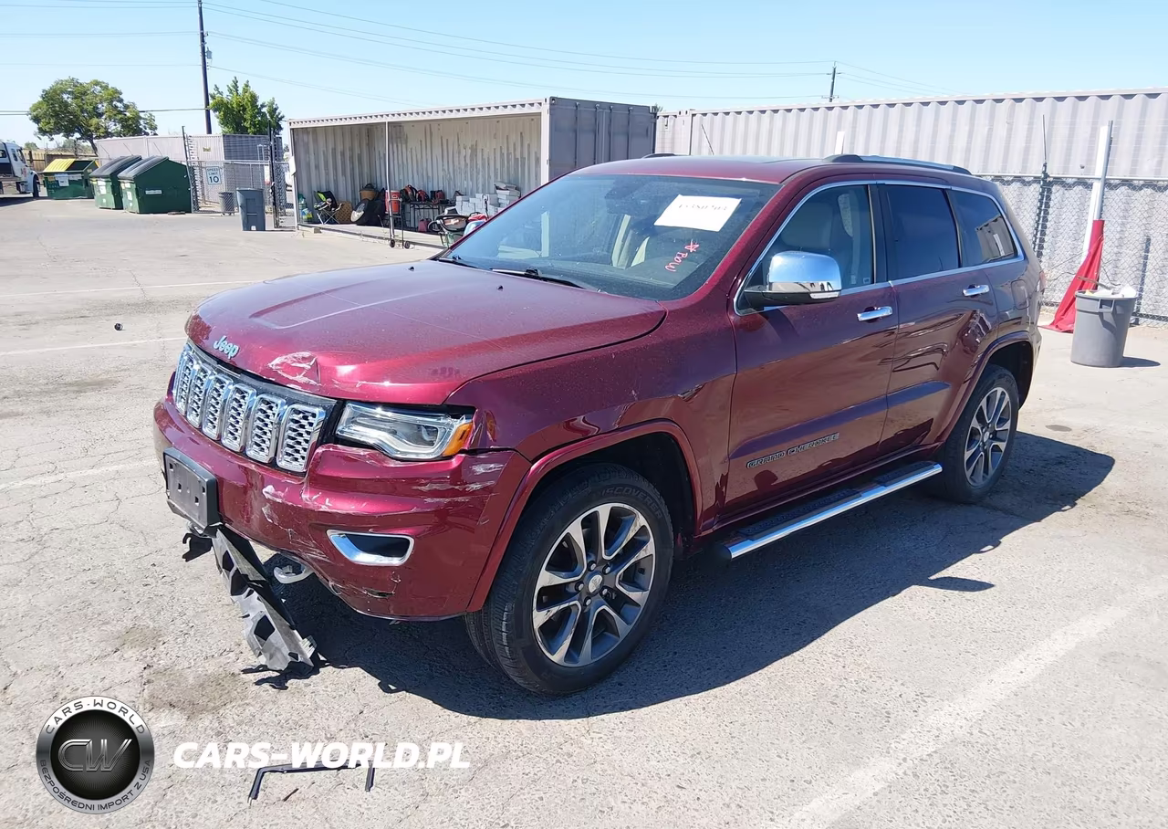 2017 Jeep Grand Cherokee Overland 4X4 VIN:1C4RJFCG9HC676697 - 2