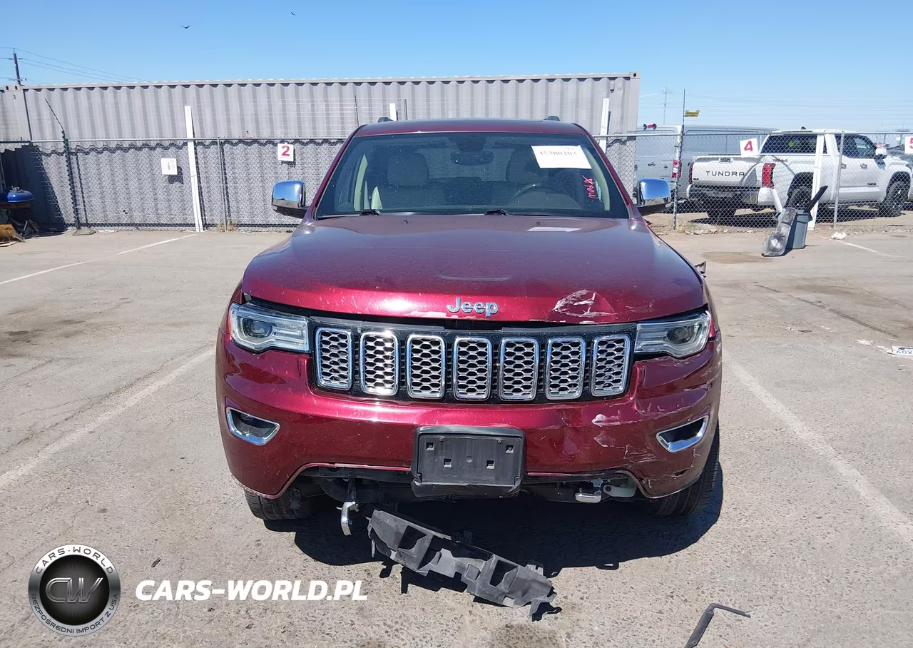 2017 Jeep Grand Cherokee Overland 4X4 VIN:1C4RJFCG9HC676697 - 6