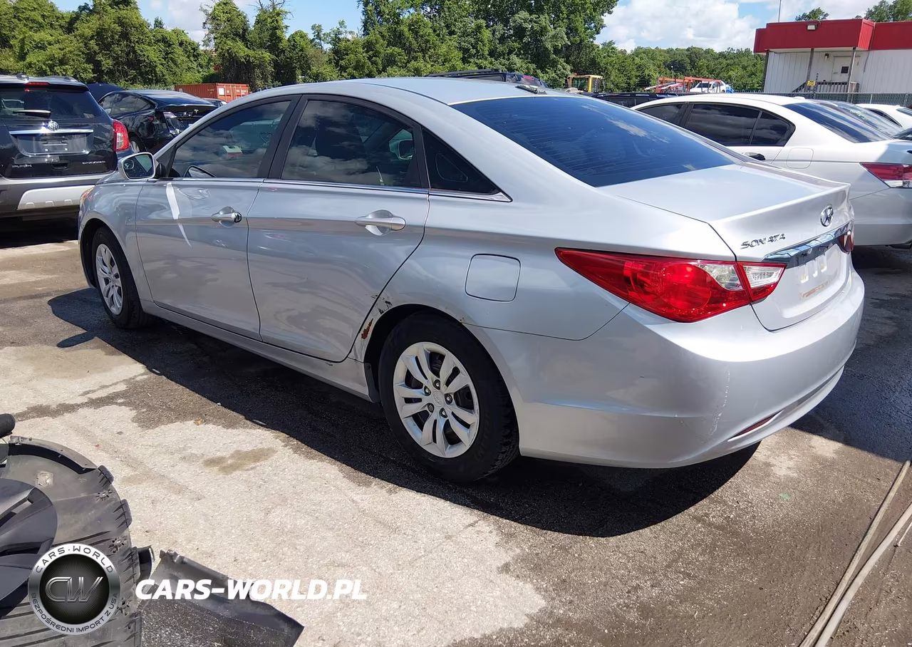 2012 Hyundai Sonata Gls VIN:5NPEB4AC3CH484351 - 3