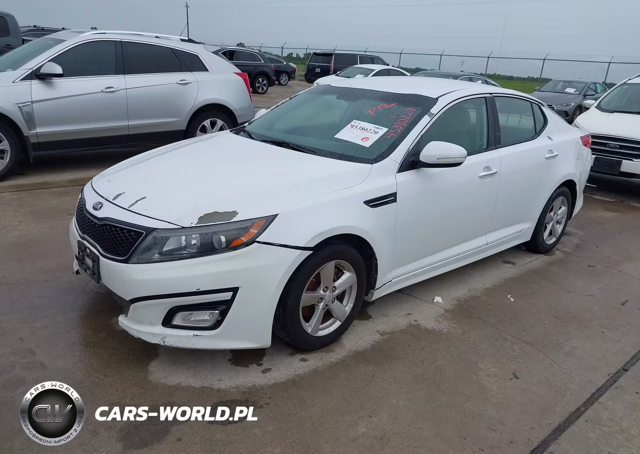 2015 Kia Optima Lx VIN:5XXGM4A77FG505613 - 2