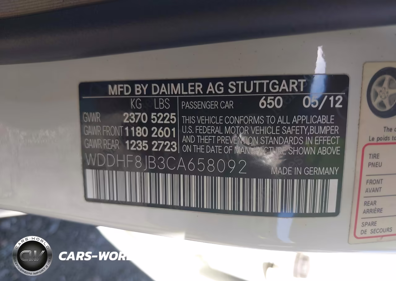 2012 Mercedes-Benz E 350 4Matic VIN:WDDHF8JB3CA658092 - 9