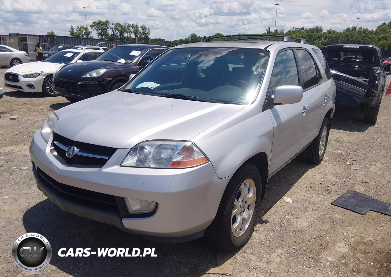 2002 Acura Mdx VIN:2HNYD18622H505942 - 2