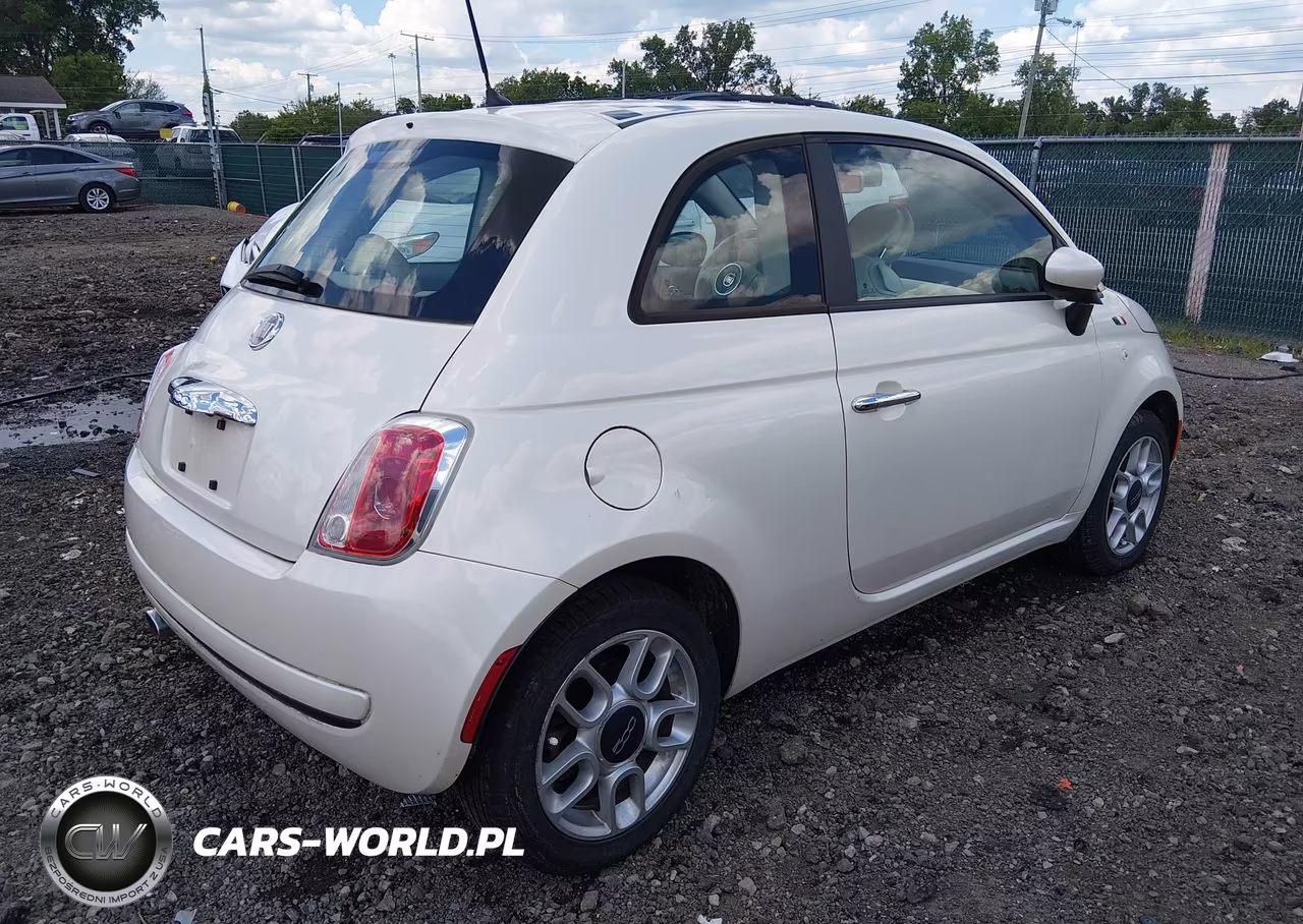 2012 Fiat 500 Pop VIN:3C3CFFAR4CT380483 - 4