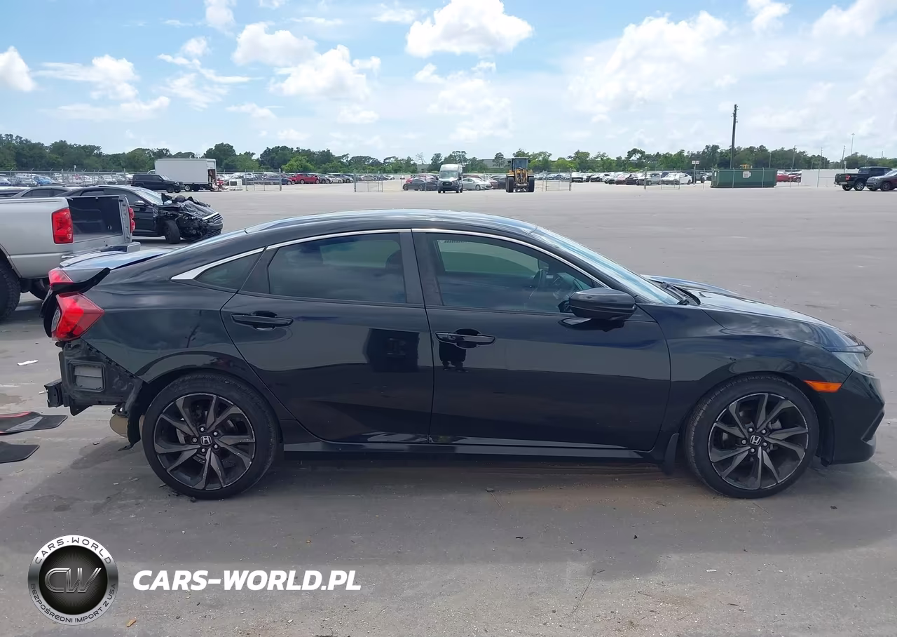 2020 Honda Civic Sport VIN:19XFC2F89LE019152 - 14