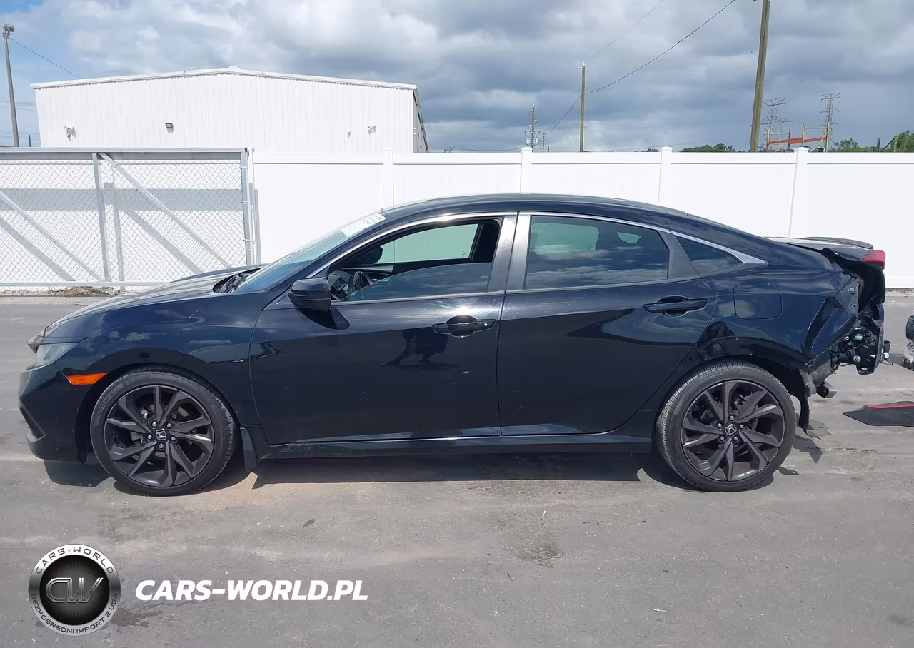 2020 Honda Civic Sport VIN:19XFC2F89LE019152 - 15