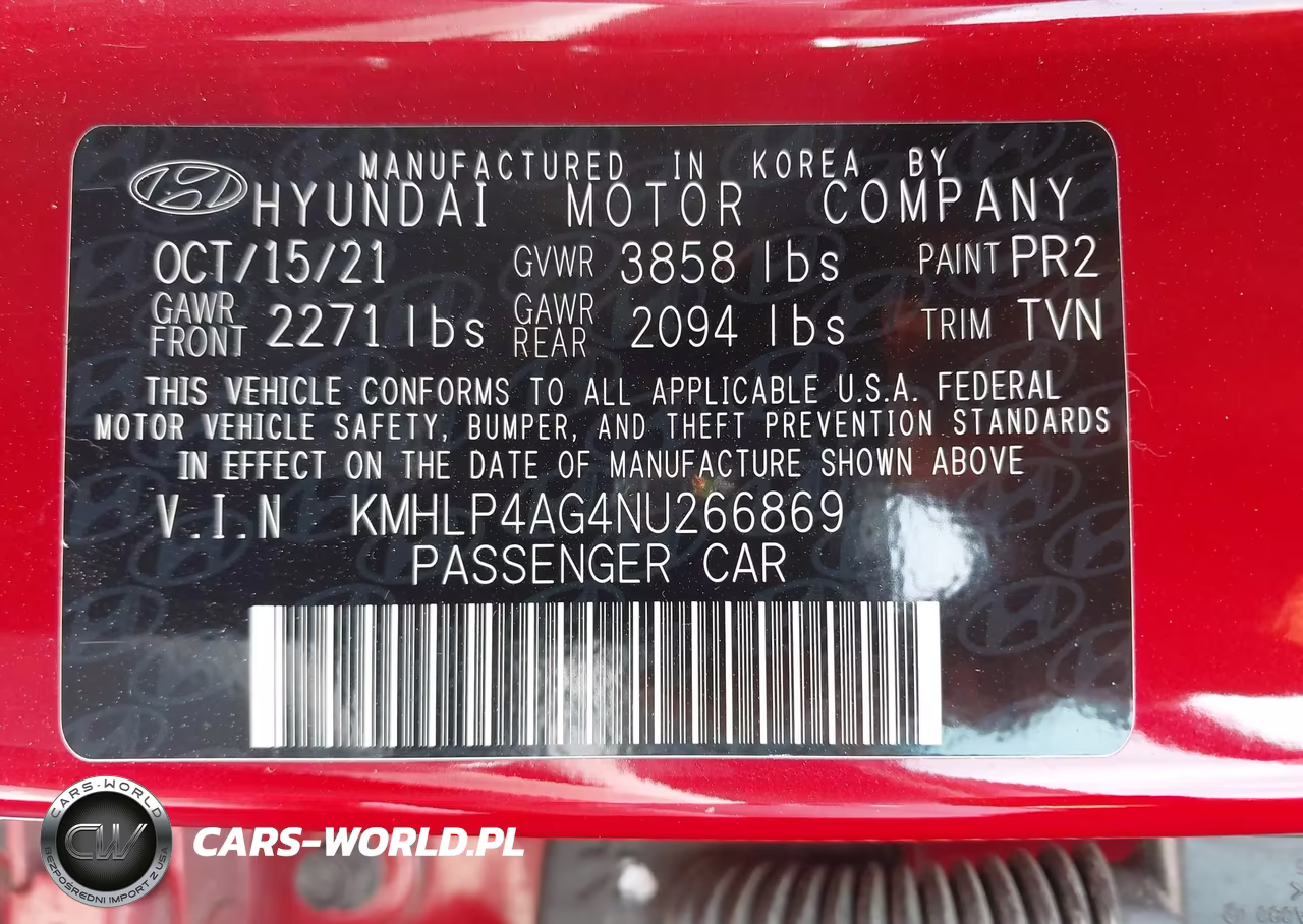 2022 Hyundai Elantra Limited VIN:KMHLP4AG4NU266869 - 9