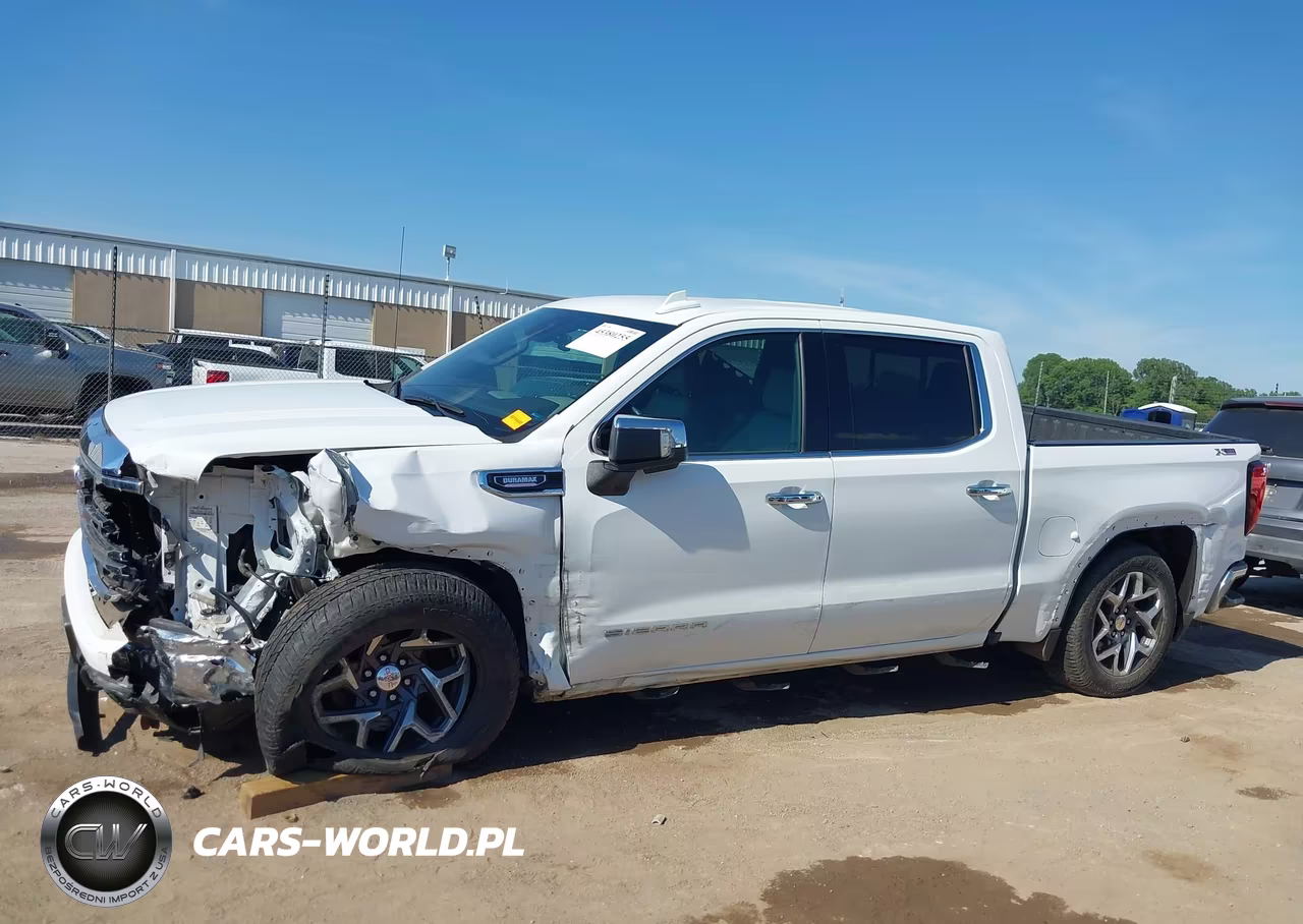 2023 GMC Sierra 1500 4Wd Short Box Slt VIN:3GTUUDE80PG258830 - 14