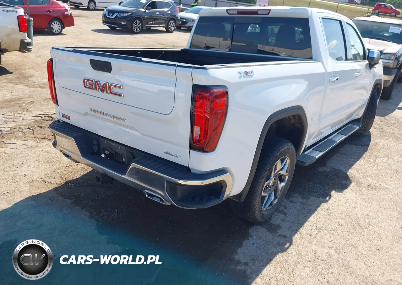 2023 GMC Sierra 1500 4Wd Short Box Slt VIN:3GTUUDE80PG258830 - 4