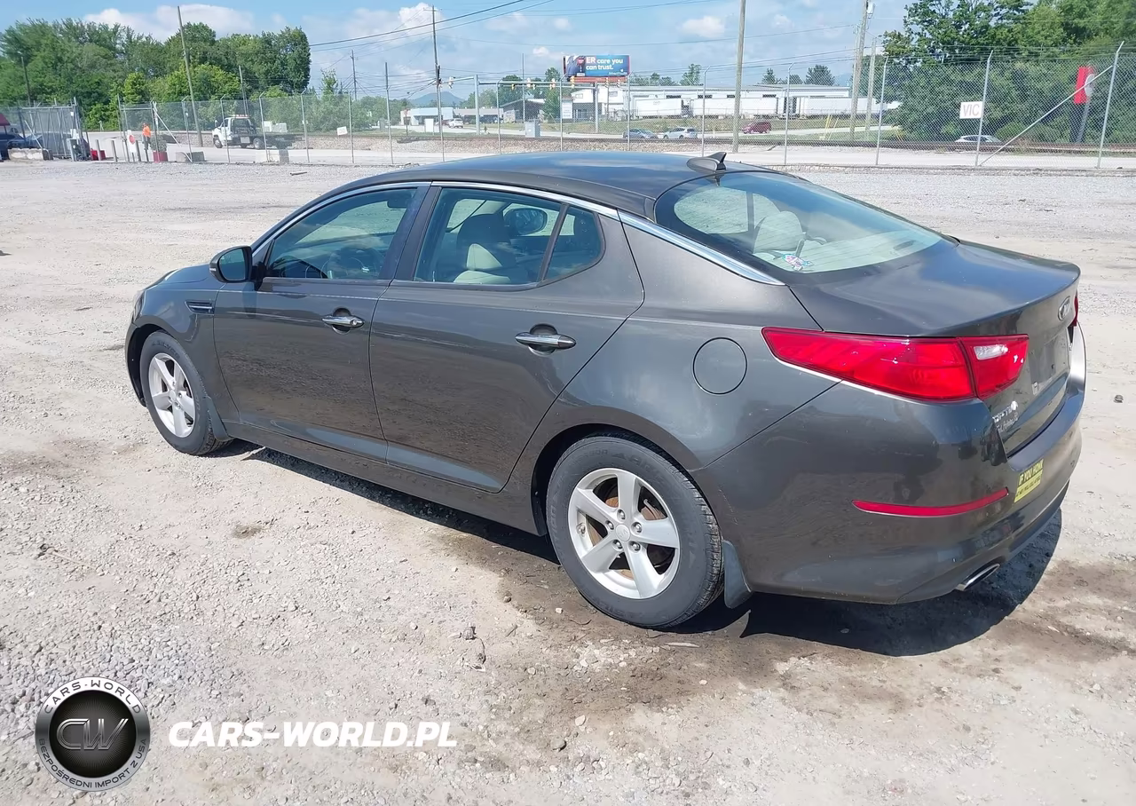 2014 Kia Optima Lx VIN:5XXGM4A71EG317510 - 3