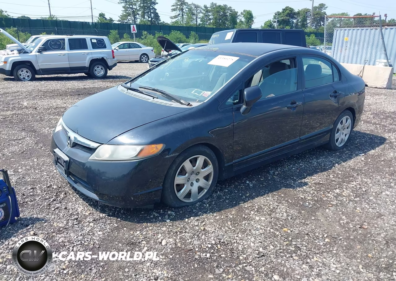 2008 Honda Civic Lx VIN:2HGFA16538H306215 - 2