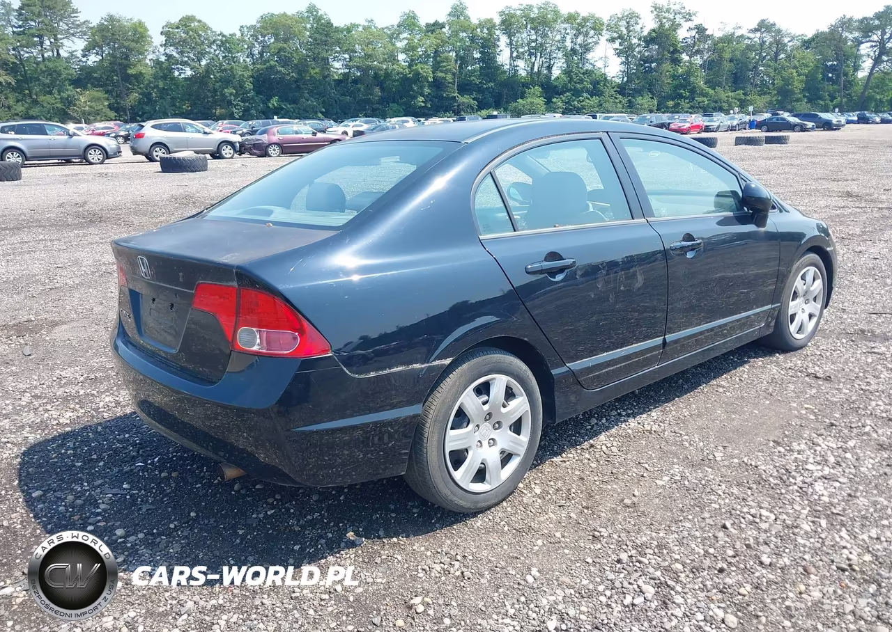 2008 Honda Civic Lx VIN:2HGFA16538H306215 - 4