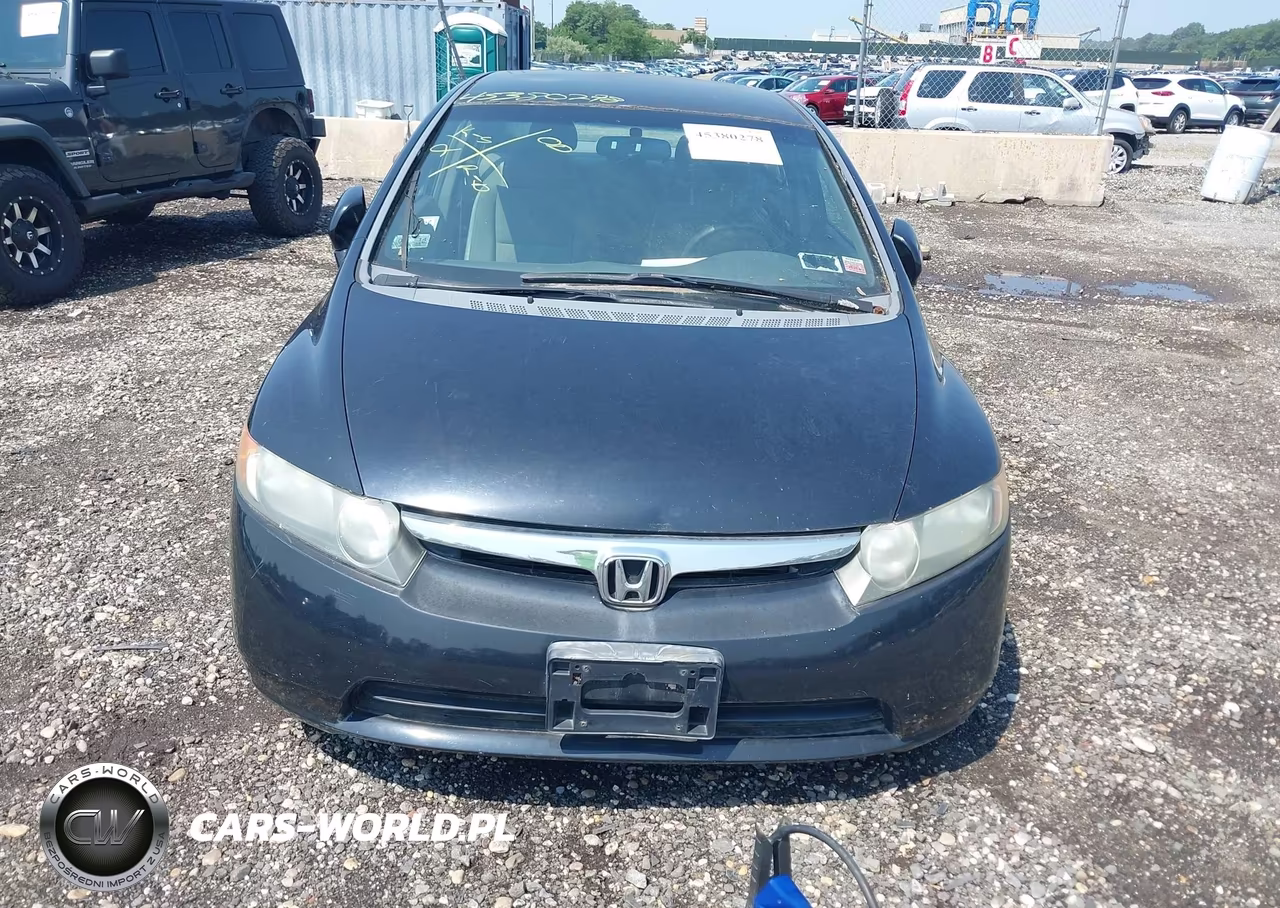 2008 Honda Civic Lx VIN:2HGFA16538H306215 - 6