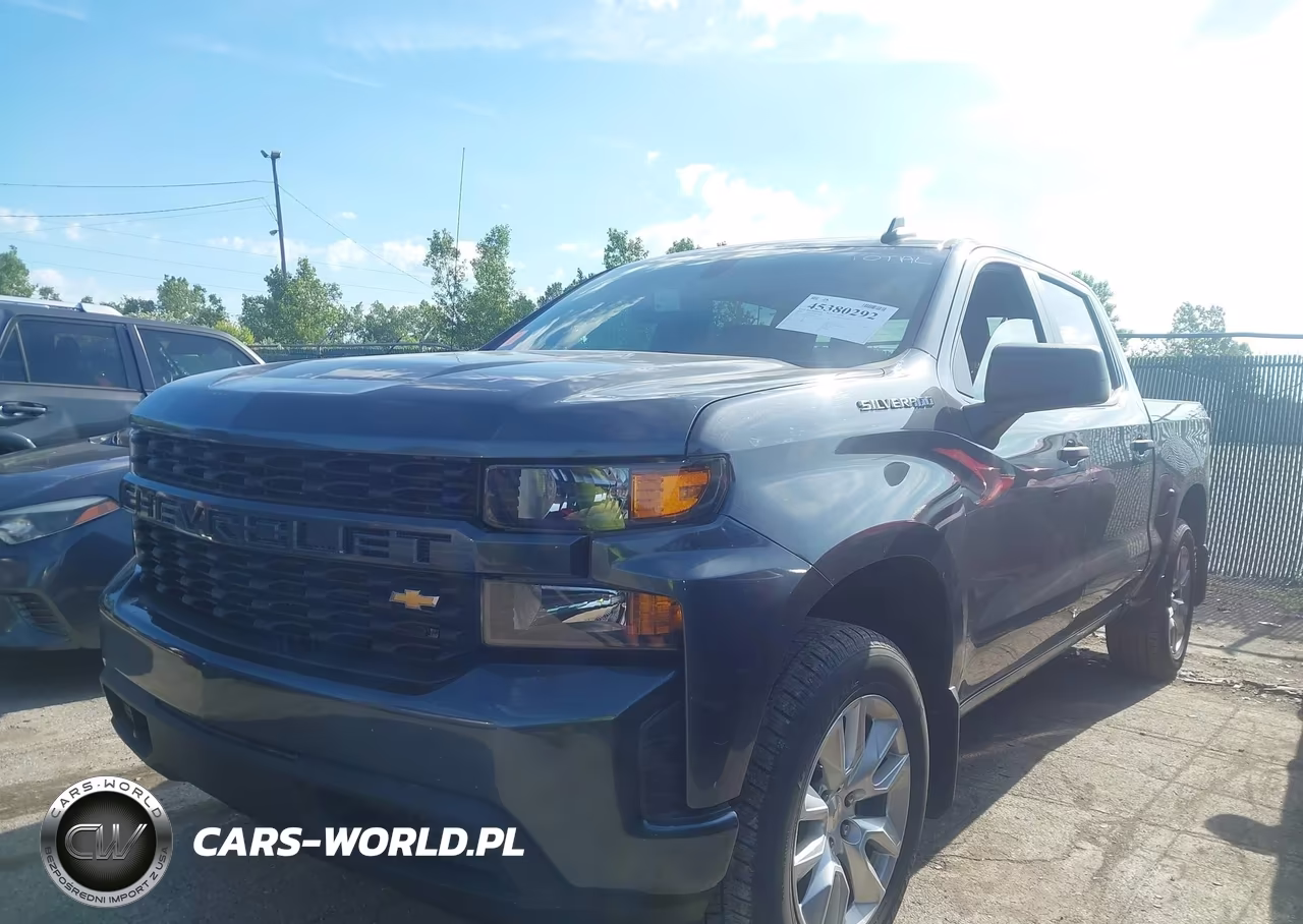 2020 Chevrolet Silverado 1500 4Wd Short Bed Custom VIN:1GCPYBEK1LZ302202 - 2