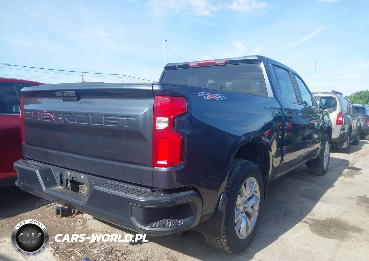 2020 Chevrolet Silverado 1500 4Wd Short Bed Custom VIN:1GCPYBEK1LZ302202 - 4