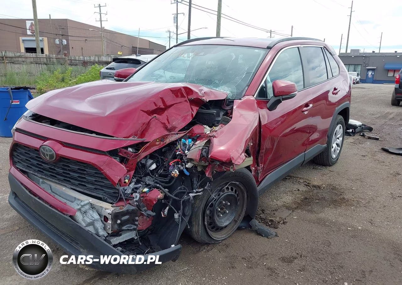 2021 Toyota Rav4 Le VIN:2T3K1RFV3MW124293 - 2