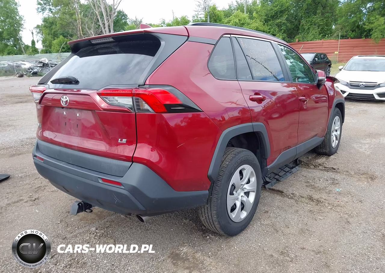 2021 Toyota Rav4 Le VIN:2T3K1RFV3MW124293 - 4
