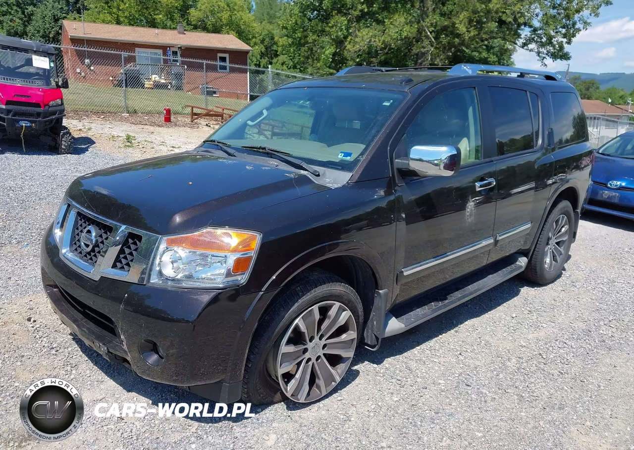 2015 Nissan Armada Platinum-Sl-Sv VIN:5N1AA0NC4FN604985 - 2