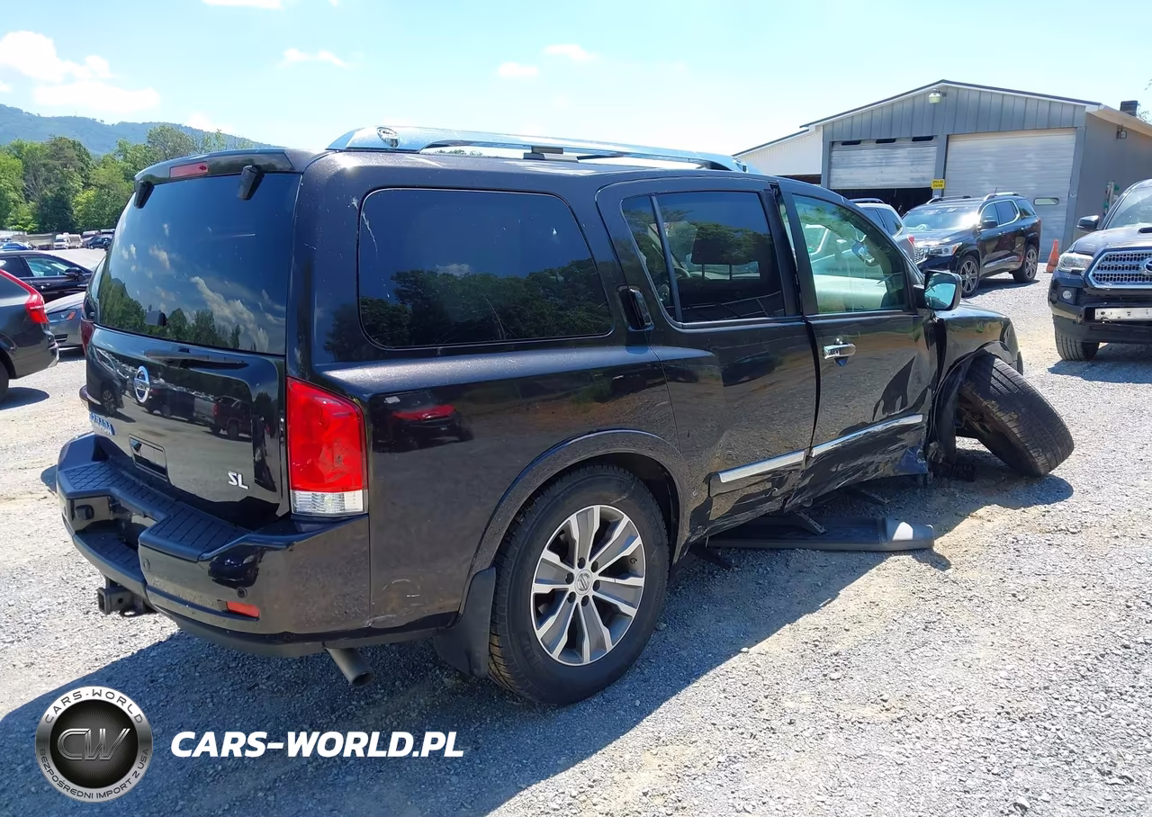 2015 Nissan Armada Platinum-Sl-Sv VIN:5N1AA0NC4FN604985 - 4