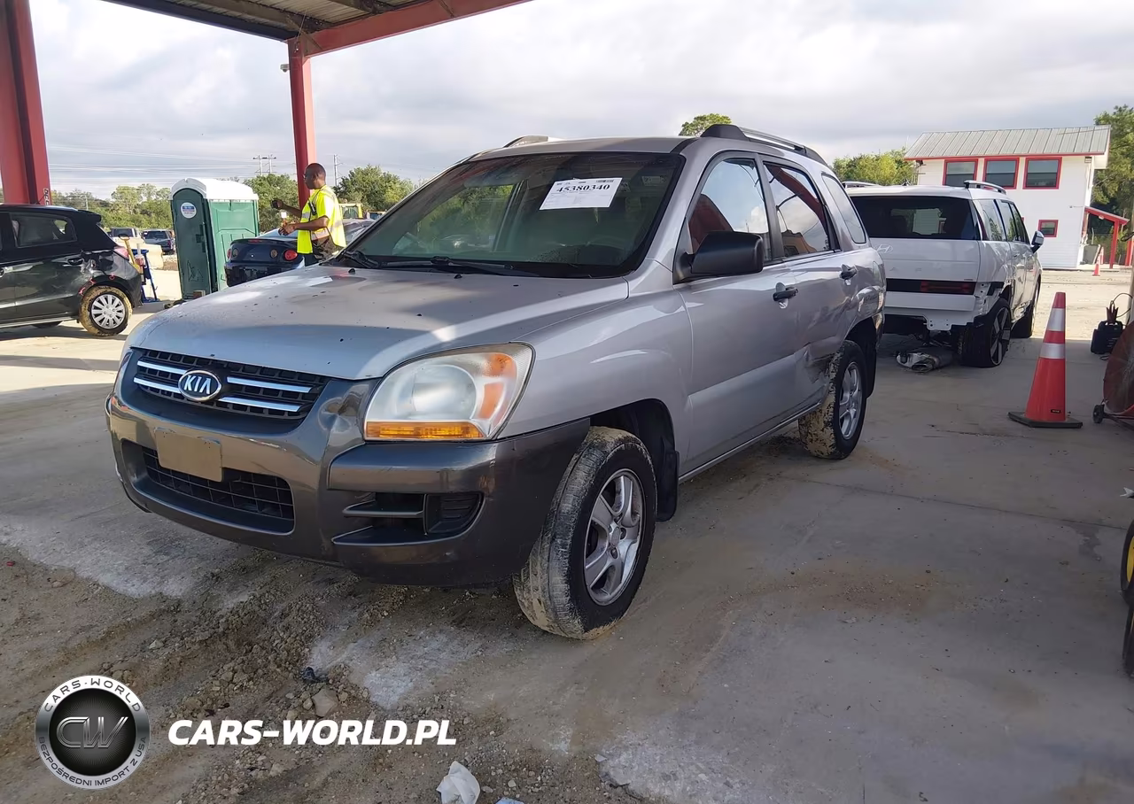 2007 Kia Sportage Lx VIN:KNDJF724377346444 - 2
