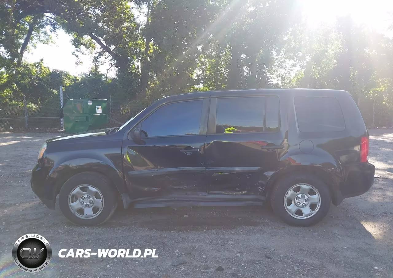 2012 Honda Pilot Lx VIN:5FNYF4H2XCB056662 - 14