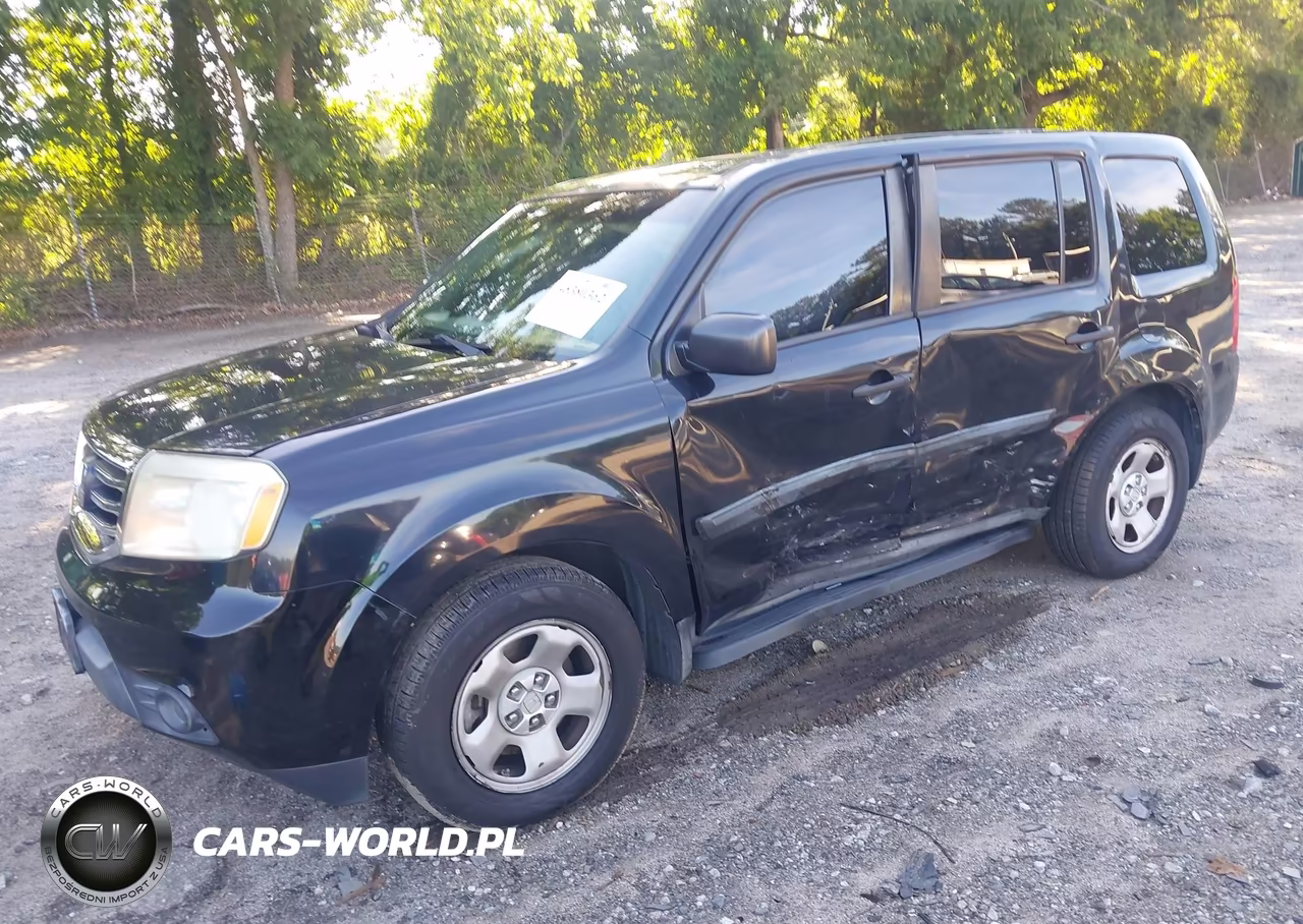 2012 Honda Pilot Lx VIN:5FNYF4H2XCB056662 - 2