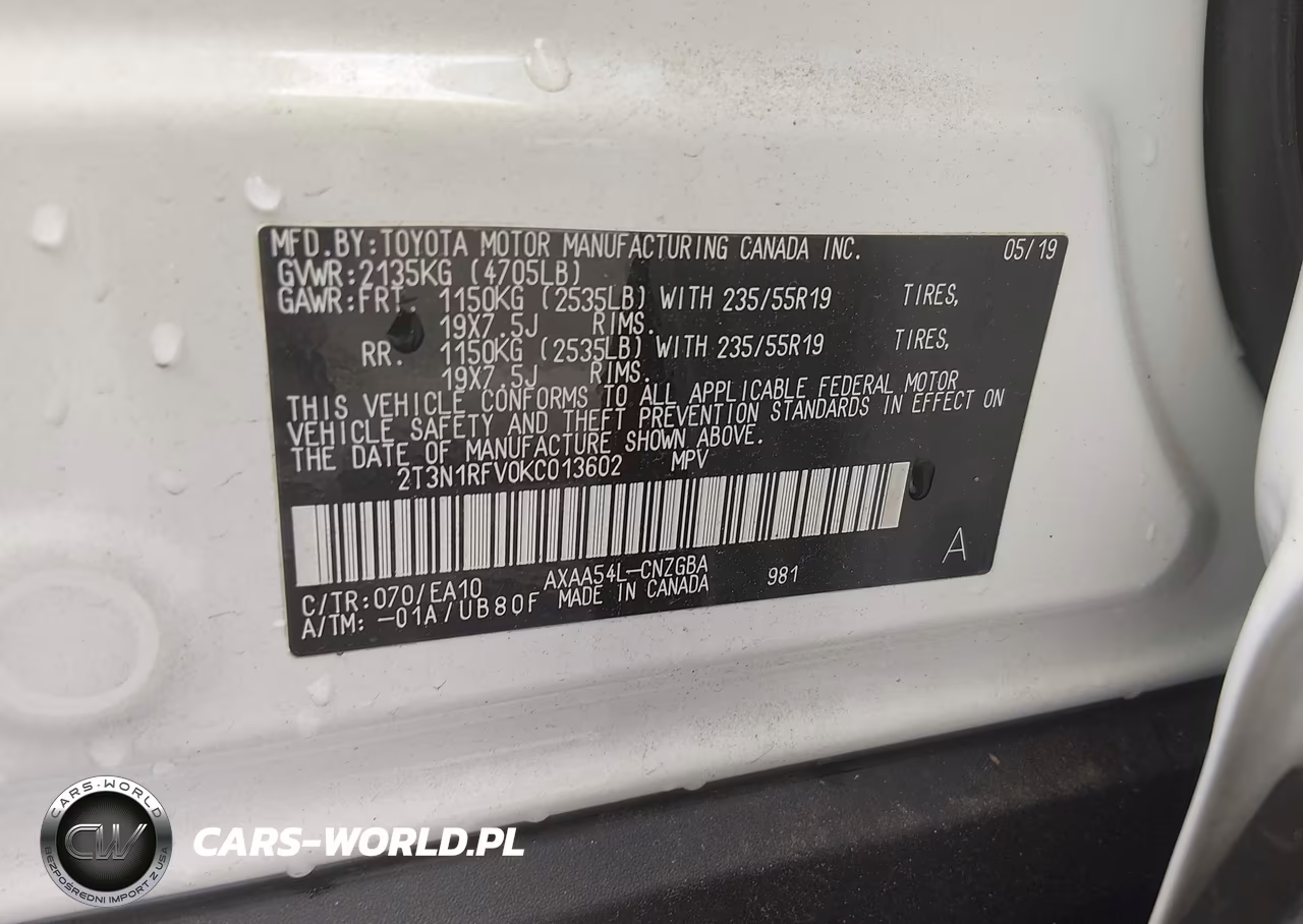 2019 Toyota Rav4 Limited VIN:2T3N1RFV0KC013602 - 9