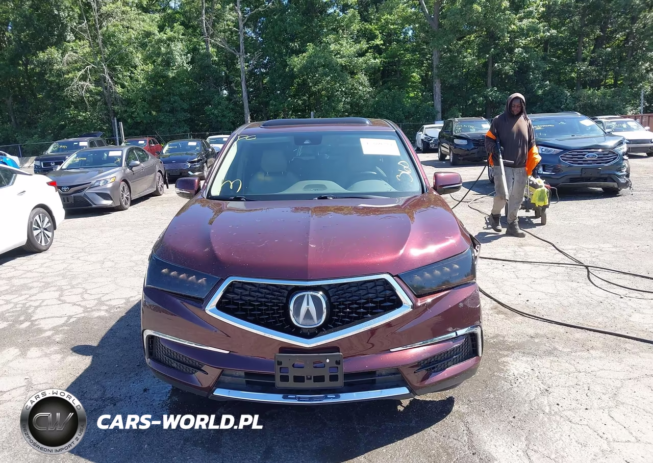 2017 Acura Mdx VIN:5FRYD3H39HB001540 - 12