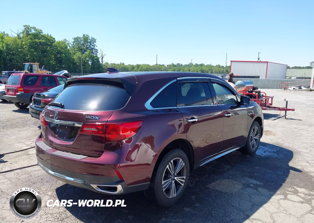 2017 Acura Mdx VIN:5FRYD3H39HB001540 - 4