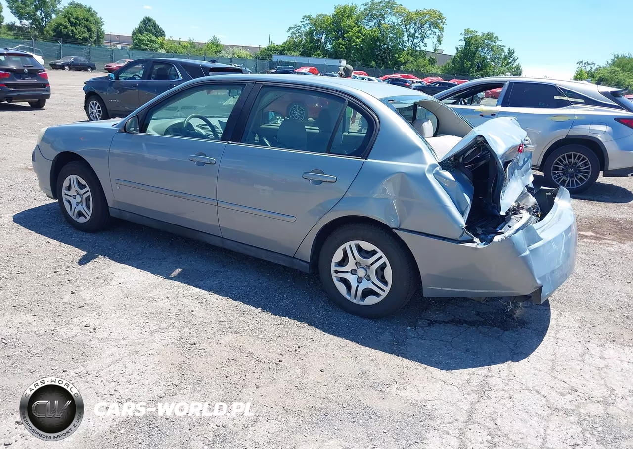 2007 Chevrolet Malibu Ls W-1Ls VIN:1G1ZS58F97F159400 - 3