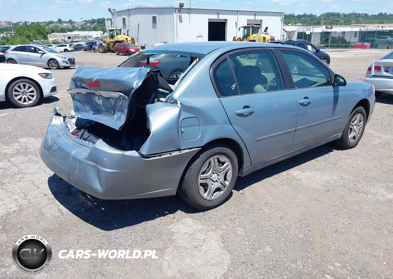 2007 Chevrolet Malibu Ls W-1Ls VIN:1G1ZS58F97F159400 - 4